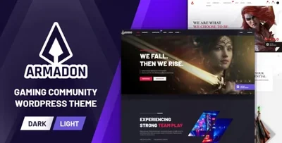 armadon-theme-gaming-community-wordpress-theme-1769972344-89-400-1.webp Giao diện Armadon tối ưu cho website Gaming và cộng đồng eSports - Ảnh 1