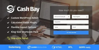 cash-bay-theme-banking-and-payday-loans-wordpress-theme-1769972274-62-400-1.webp Giao diện Cash Bay: Website tài chính, ngân hàng, vay tín dụng chuyên - Ảnh 1