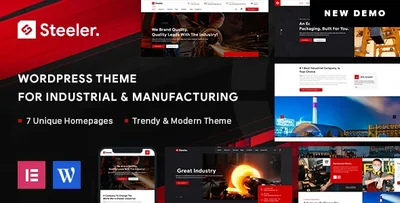 steeler-theme-industrial-manufacturing-wordpress-theme-1769972621-195-400-1.webp Giao diện WordPress Steeler cho ngành công nghiệp và xây dựng - Ảnh 1