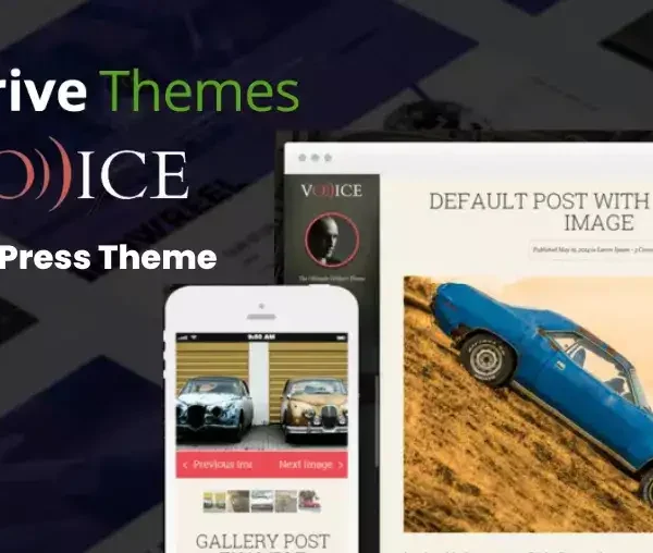 Theme WordPress Thrive Voice tối ưu cho blog và thương hiệu cá nhân
